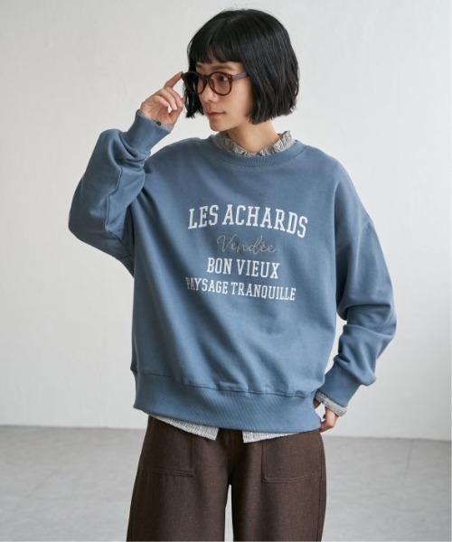 LBC（エルビーシー） トレーナー スウェット チェーンステッチ刺繍ロゴ