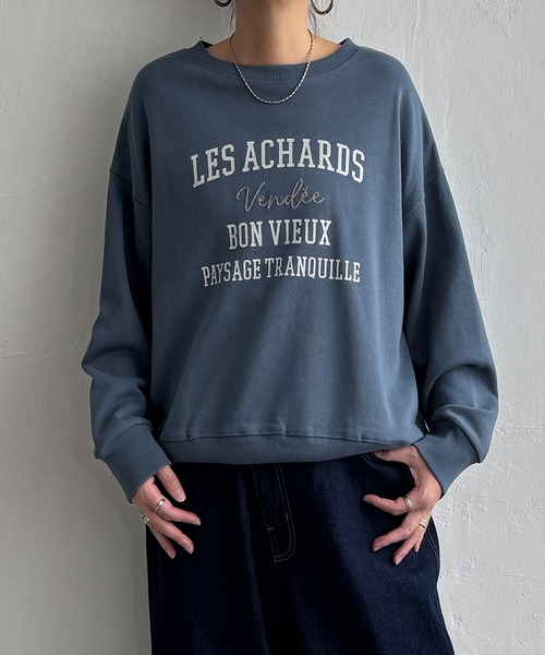 LBC（エルビーシー） トレーナー スウェット チェーンステッチ刺繍ロゴ