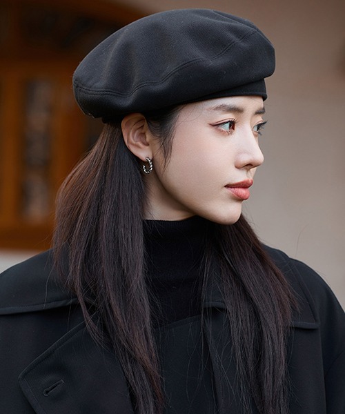 Lace Ladies（レースレディース） 帽子 ベレー帽 ソリッドカラー