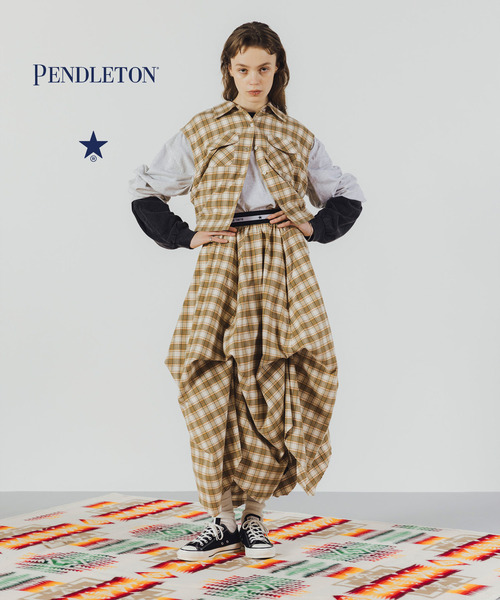 PENDLETON（ペンドルトン） ロング スカート 「PENDLETON」STAR CUT