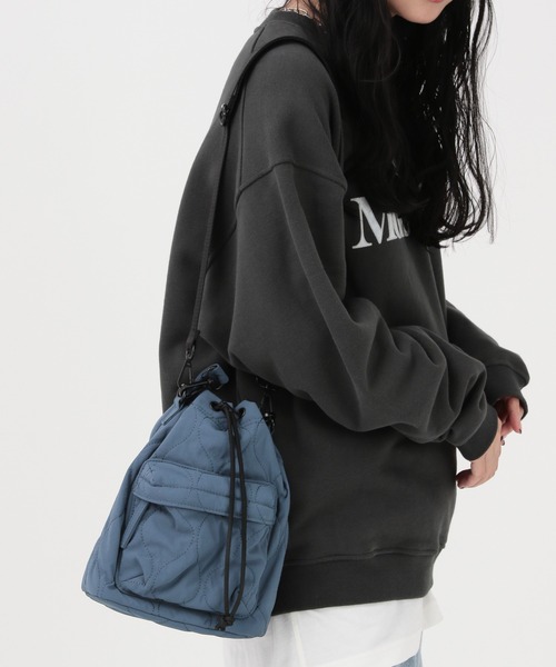 GLOBAL WORK（グローバルワーク） ショルダーバッグ キルティング2WAY