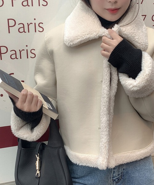 Doula Doula（ドゥーラドゥーラ） コート アウター リバーシブルボア