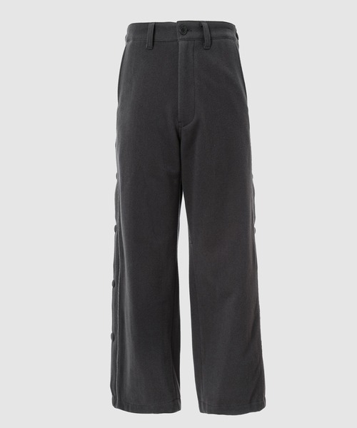 FACETASM ファセッタズムCUT OFF WIDE SWEAT PANTS FACETASM - 【ラスト1点】サイドライン フレア スウェットパンツ