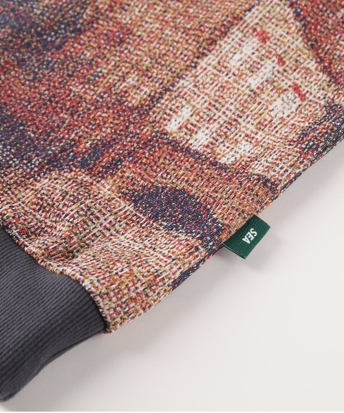 トップス WIND AND SEA LANDSCAPE JACQUARD HOODIE WIND AND SEA（ウィンダンシー） パーカー LANDSCAPE JACQUARD HOODIE