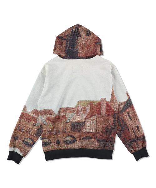 WIND AND SEA（ウィンダンシー） パーカー LANDSCAPE JACQUARD HOODIE