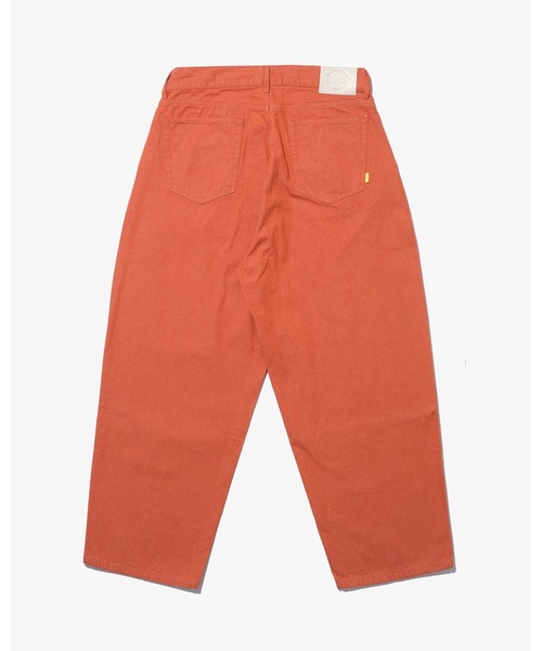 ケボズ オレンジ チノパン KEBOZ（ケボズ） ジーンズ BAGGY FIT DENIM PANTS メンズ : ZOZOTOWN