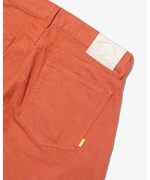 ケボズ オレンジ チノパン KEBOZ（ケボズ） ジーンズ BAGGY FIT DENIM PANTS メンズ : ZOZOTOWN