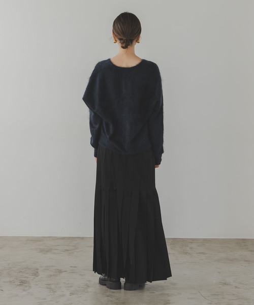 NOBLE（ノーブル） スカート ELENI/エルニ シームプリーツスカート