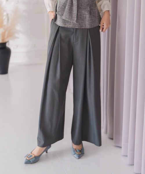 MISCH MASCH（ミッシュマッシュ） パンツ 2025秋冬新作 サイドベルト