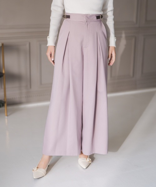 MISCH MASCH（ミッシュマッシュ） パンツ 2025秋冬新作 サイドベルト