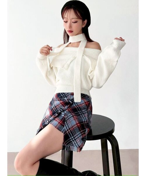 RESEXXY（リゼクシー） ニット セーター ビックカラーチョーカーニット