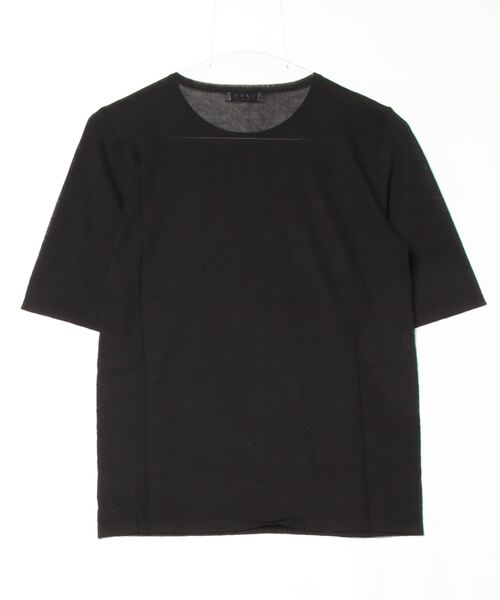 「MARW UNITED ARROWS」 半袖ニット FREE ブラック レディース_画像2