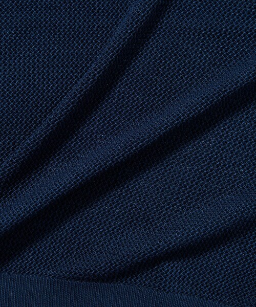 「FREAK'S STORE」 半袖ニット SMALL ネイビー メンズ_画像6