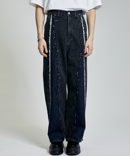 JieDa（ジエダ） デニムパンツ 2 インディゴブルー メンズ : ZOZOTOWN