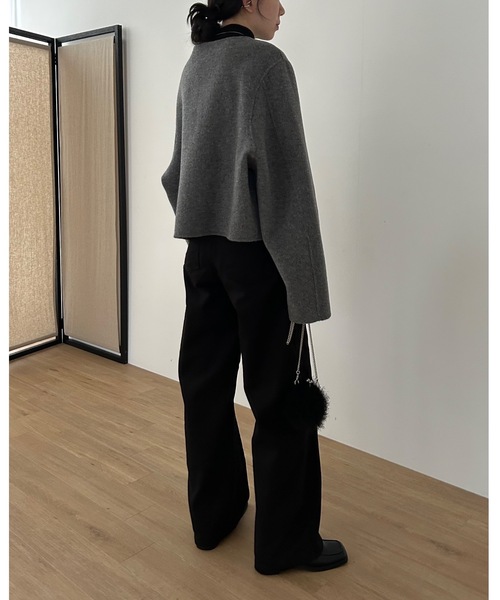 「Didot.showroom」 デニムパンツ S ブラック レディース_画像4