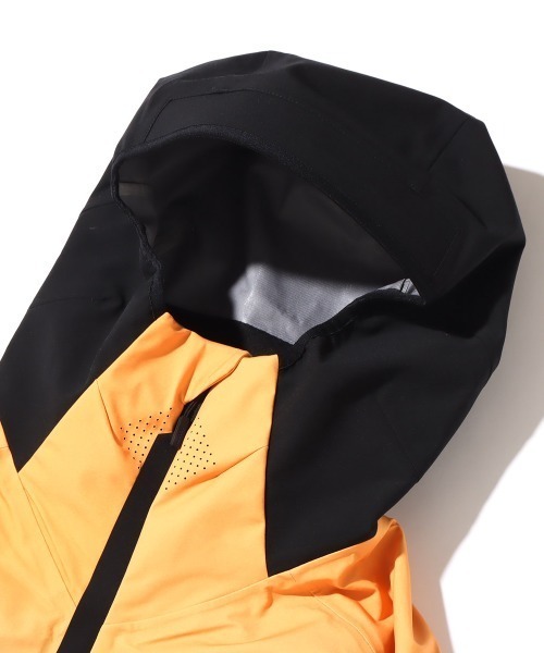 「DESCENTE ALLTERRAIN」 マウンテンパーカー「atmos S.I.Oコラボ」 O オレンジ メンズ_画像9