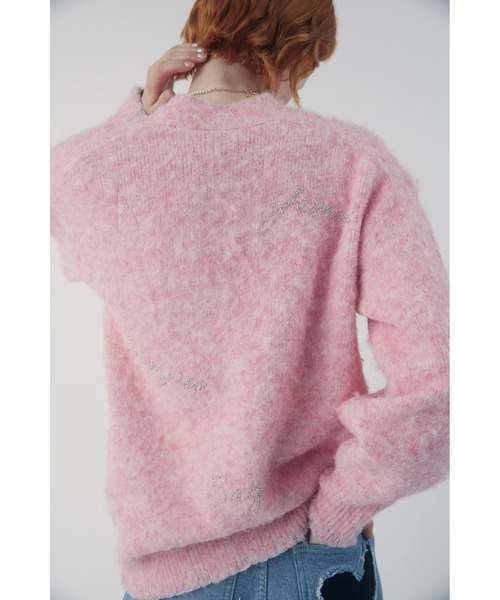 FURFUR（ファーファー） カーディガン スターモチーフ刺繍カーディガン
