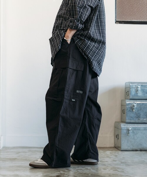 NAUTICA（ノーティカ） カーゴパンツ X-LARGE ブラック メンズ