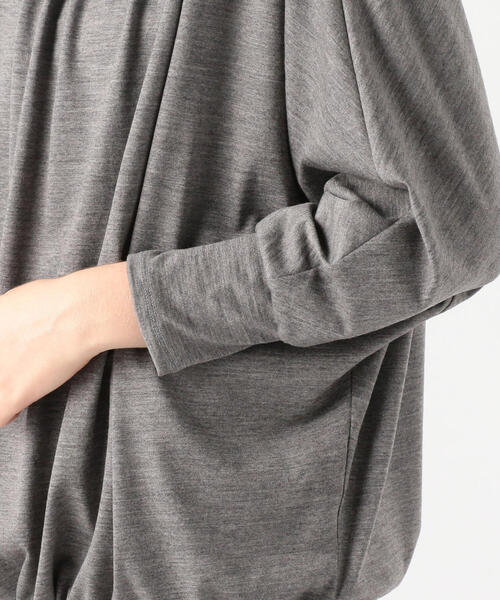 「TOMORROWLAND」 長袖カットソー S グレー レディース_画像9