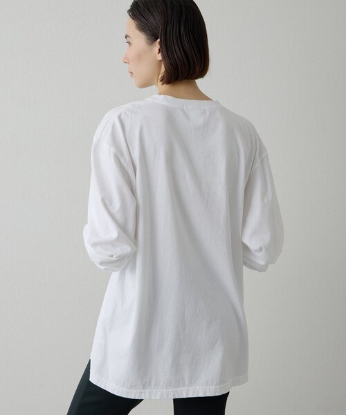 Whim Gazette（ウィム ガゼット） tシャツ ロゴロングスリーブTシャツ