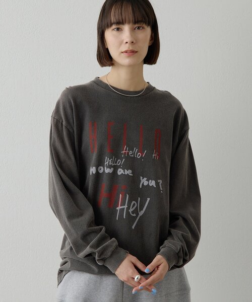 ウィムガゼット　フットボールロングTシャツ フットボールロングTシャツ | Whim Gazette(ウィム ガゼット