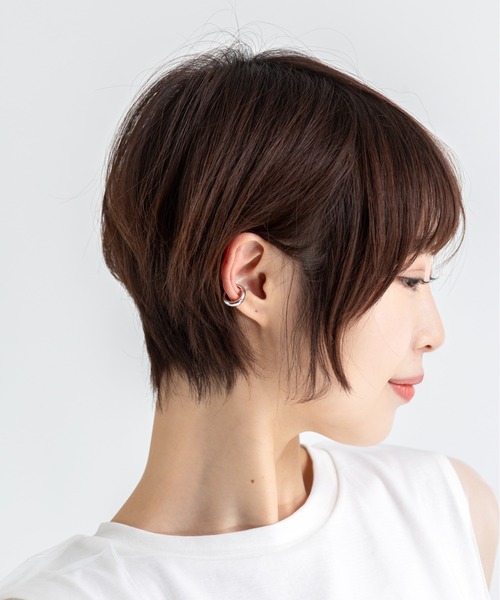 イヤーカフ 「TOMWOOD」Ear Cuff Thick　イヤーカフ シルバー　ユニセックス レディース メンズの画像