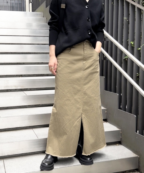 「Spick & Span」 ロングスカート 40 ブラック レディース_画像3