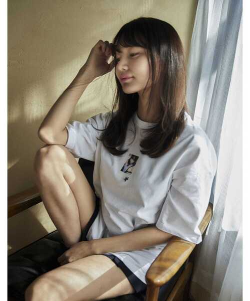 「CONVERSE TOKYO」 半袖Tシャツ FREE ホワイト レディース_画像3