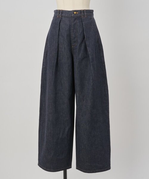 ジーンズ デニム デニムパンツ バレルデニムパンツ「15 quinze」 レディースの画像