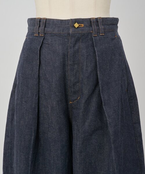 ジーンズ デニム デニムパンツ バレルデニムパンツ「15 quinze」 レディースの画像
