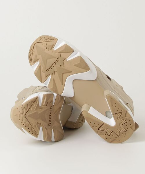 「Reebok」 ローカットスニーカー 27.0cm ベージュ メンズの画像