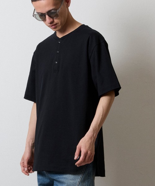 Number (N)ine ヘンリーネック Tシャツ NUMBER (N)INE（ナンバーナイン） ヘンリーネック tシャツ PREMIUM