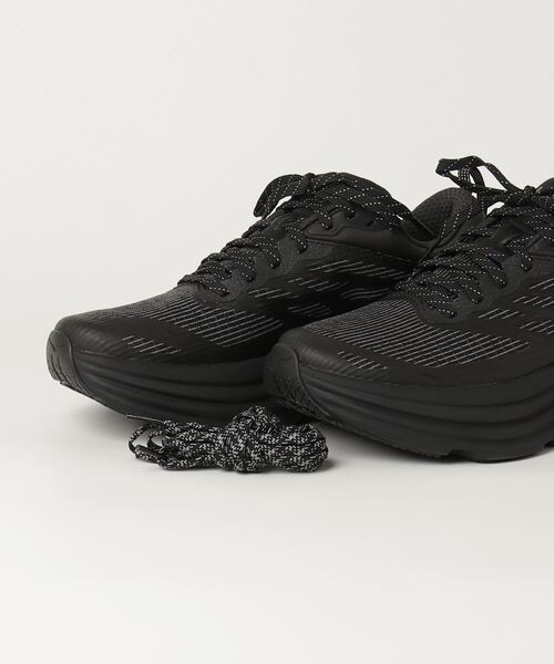 「HOKA」 ローカットスニーカー 11 ブラック メンズの画像