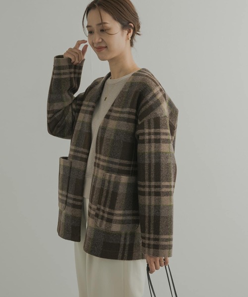 URBAN RESEARCH DOORS（アーバンリサーチドアーズ） ノーカラーコート