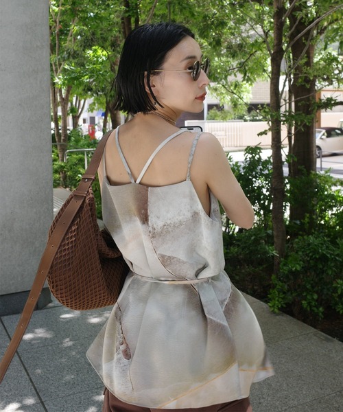 Ameri（アメリ） セットアップ 夏 MEDI SPLIT TONE GRADATION SET UP