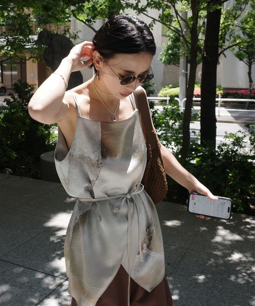 Ameri（アメリ） セットアップ 夏 MEDI SPLIT TONE GRADATION SET UP