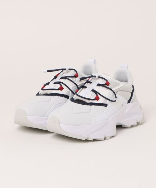 「PUMA」 ローカットスニーカー 24.0cm ホワイト系その他 レディース_画像6