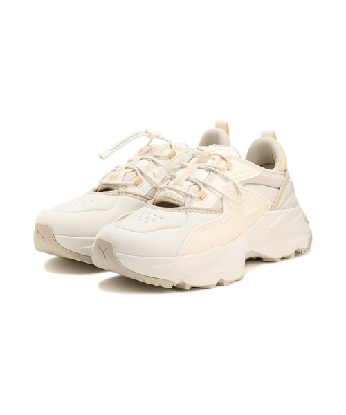 「PUMA」 ローカットスニーカー 24.0cm ホワイト系その他 レディース_画像8