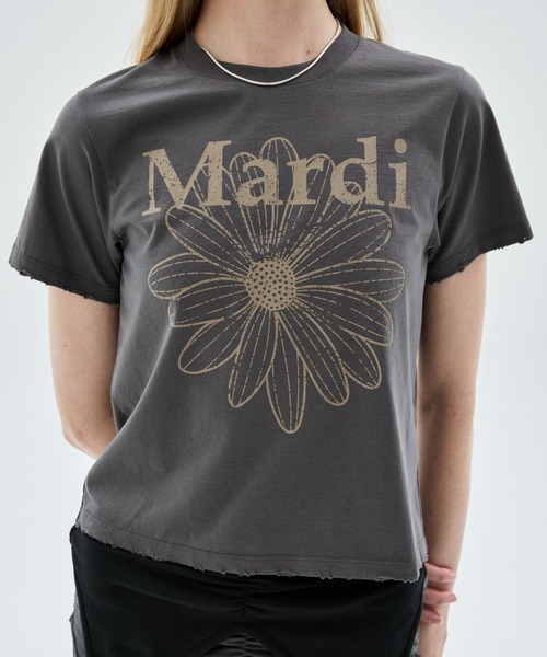 Mardi Mercredi（マルディメクルディ） tシャツ 半袖 SLIM TSHIRT