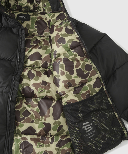 ダウンジャケット ダウン 「carhartt/カーハート」TORONTO JACKET メンズの画像