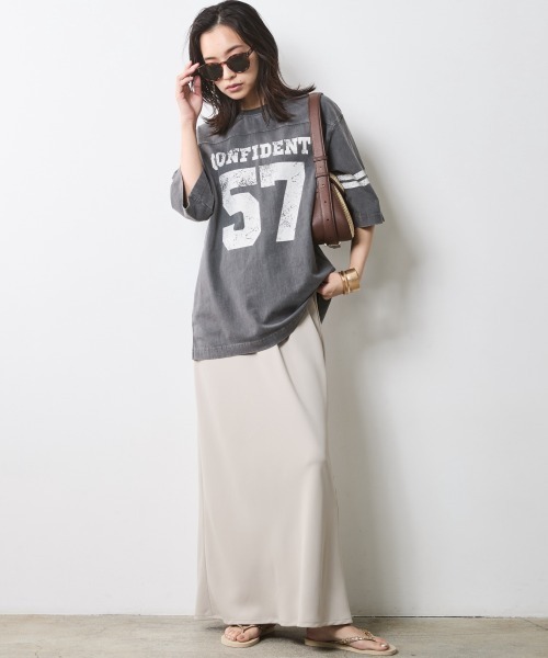 「CHIC STYLE」 スカート L ブラック レディース_画像3