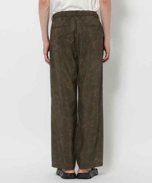 RAGEBLUE（レイジブルー） ワイドパンツ スラックス Botanical Pattern