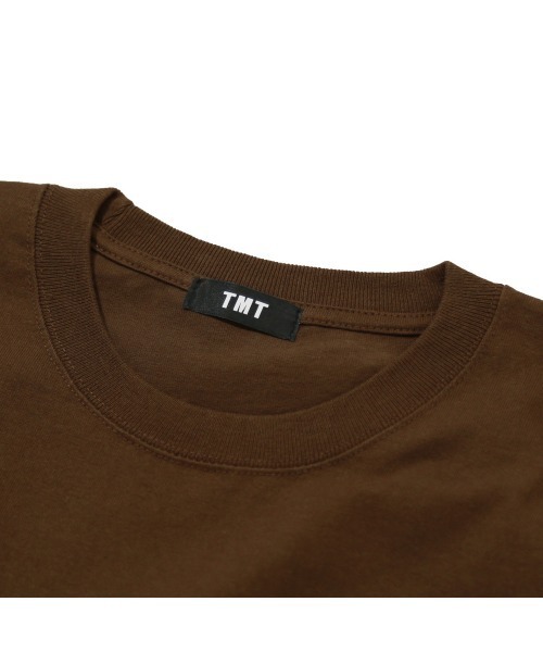 「TMT」 半袖Tシャツ X-LARGE ブラウン メンズ_画像7