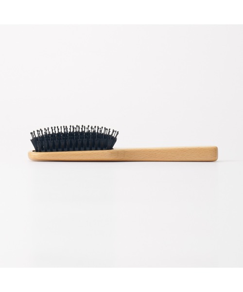 無印良品（MUJI） ヘアブラシ ブナ材ヘアブラシ ミックス毛・全長約