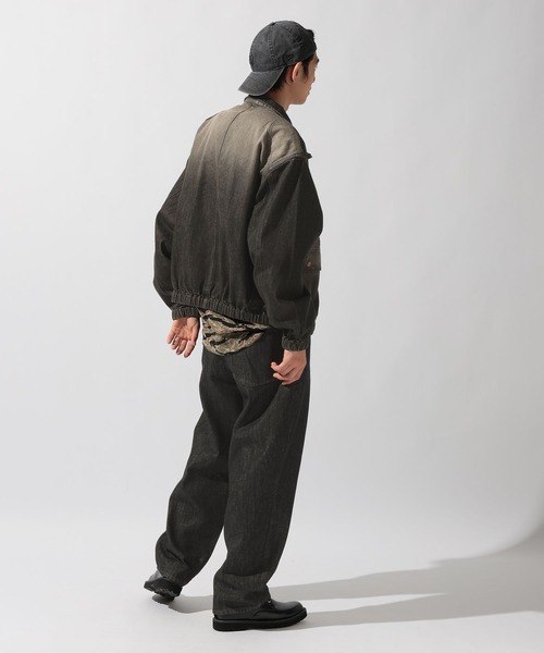 niko and…（ニコアンド） デニムジャケット gジャン Denim Fireman