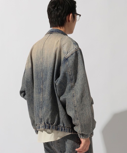 niko and…（ニコアンド） デニムジャケット gジャン Denim Fireman