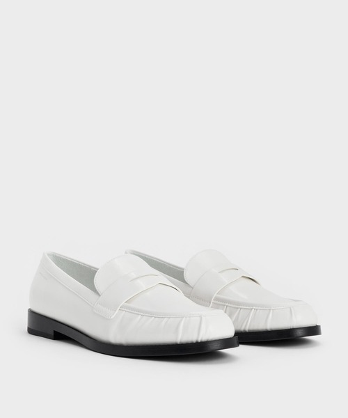 「CHARLES & KEITH」 シューズ 22.5cm ブラック系その他7 レディース_画像2