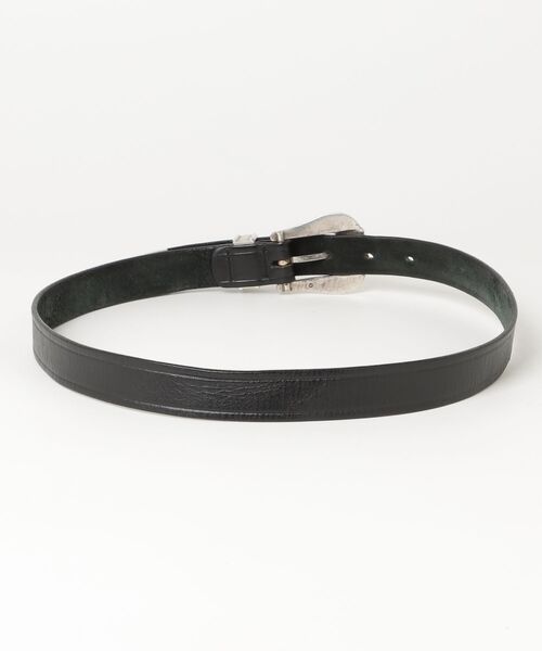 「TORY LEATHER」 ベルト 30inch ブラック メンズ_画像2