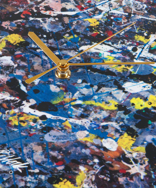 フィギュア Sync.「Jackson Pollock Studio」WALL CLOCK “Jackson Pollock Studio” madeの画像