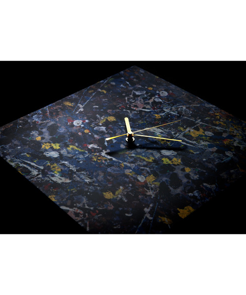 フィギュア Sync.「Jackson Pollock Studio」WALL CLOCK “Jackson Pollock Studio” madeの画像